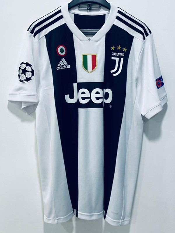 2018-2019 JUV Home Retro Fans Soccer Jersey