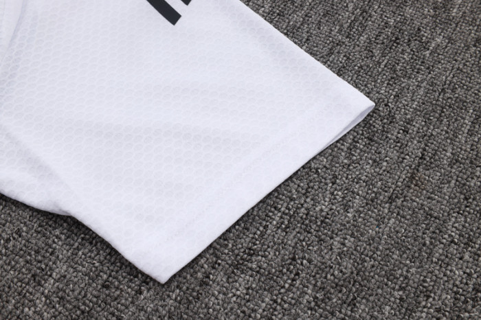 25-26 Man Utd White Polo Tracksuit #C2562