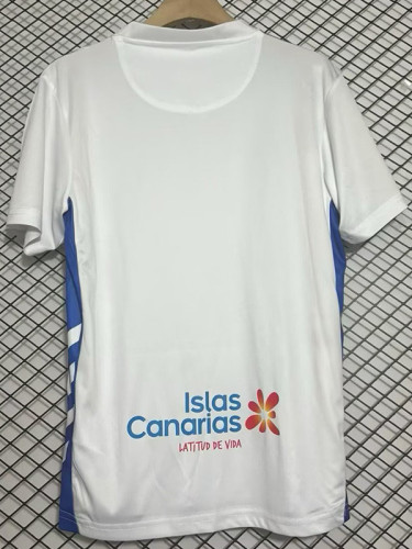 25-26 CD Tenerife Home Fans Soccer Jersey