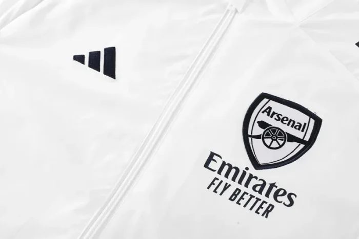 25-26 ARS White Windbreaker