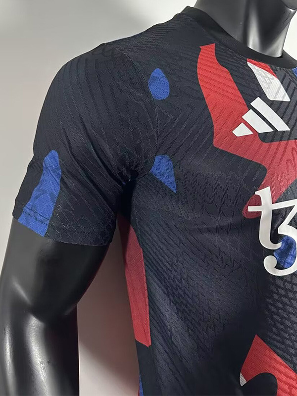 24-25 Man Utd Red Black Player Version Training shirts