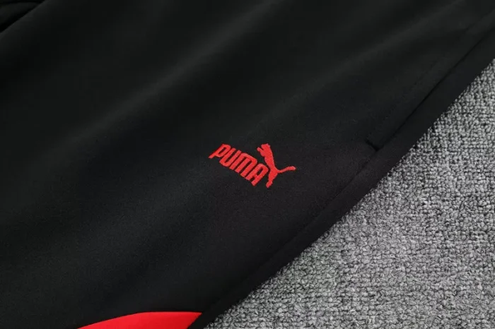 25-26 ACM Black red Jacket Tracksuit