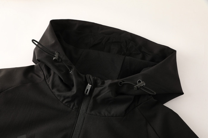 2025 AD Black Hoodie Jacket Tracksuit #AFO2