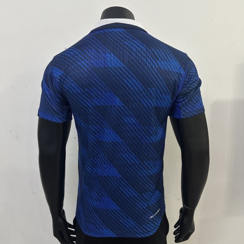26-27 France Home Player Version Soccer Jersey