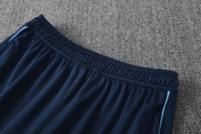 25-26 Man City Royal blue Polo Tracksuit
