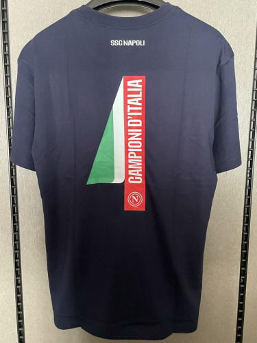 25-26 Napoli Royal blue 4 Times champion T-shirt (宝蓝色)