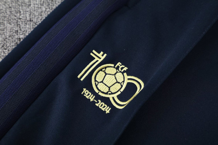 24-25 Colombia Black Jacket Tracksuit