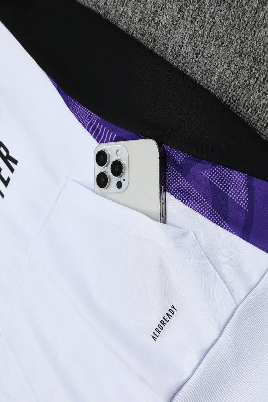 24-25 RMA White Hoodie Tracksuit (卫衣套装)