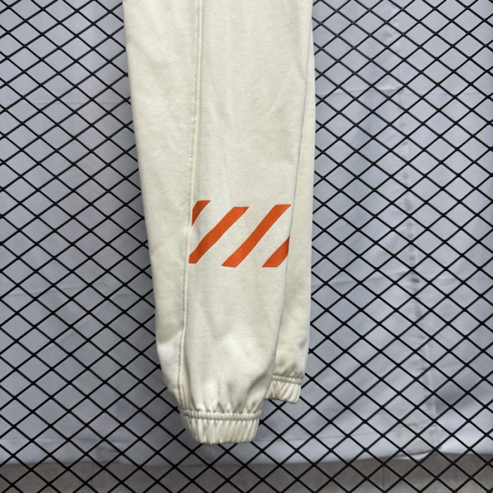 W9纯棉卫裤 NK White Top Quality Sweatpants (Have Pocket)