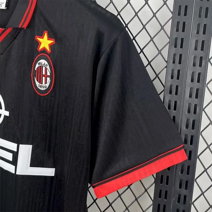 1997-1998 ACM Black Retro Soccer Jersey
