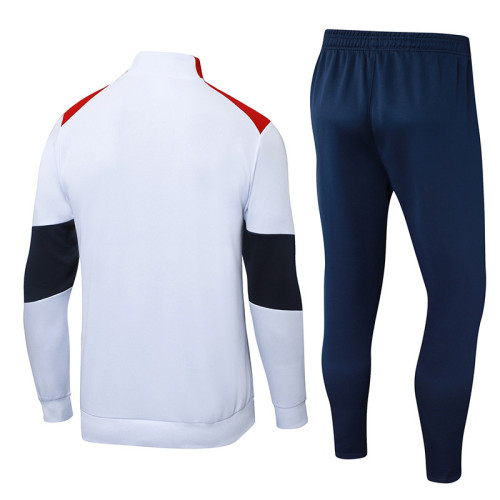 2025 JOM White Jacket Tracksuit #C2504