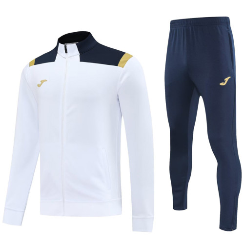 2025 JOM White Jacket Tracksuit #2309