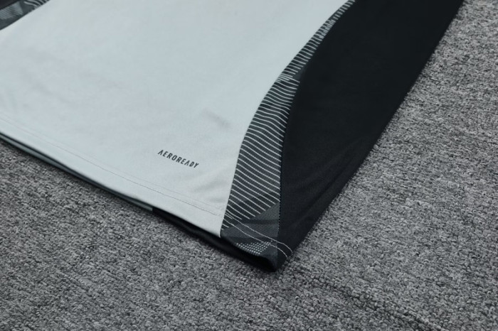 2024 AD Grey Tank top and shorts suit