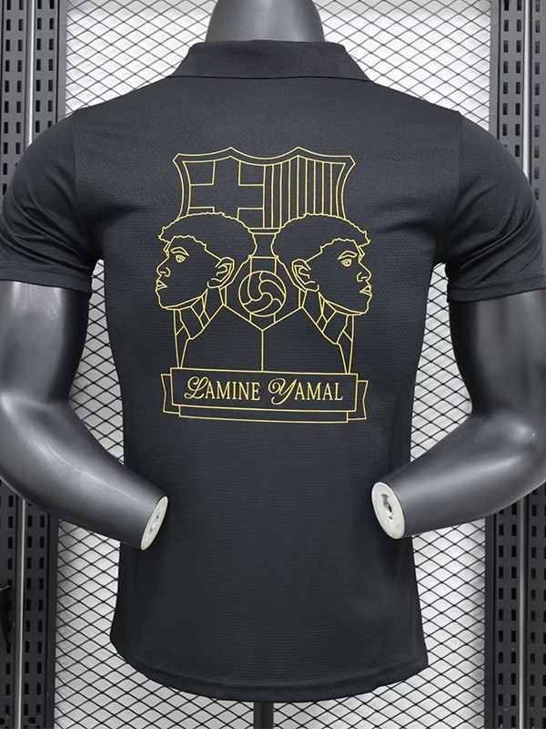 24-25 BAR Black Commemorative Edition Player Version Soccer Jersey