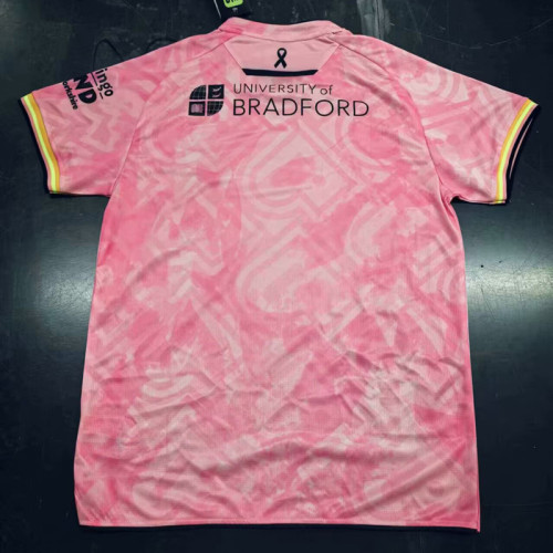 25-26 Bradford City Pink Fans Soccer Jersey
