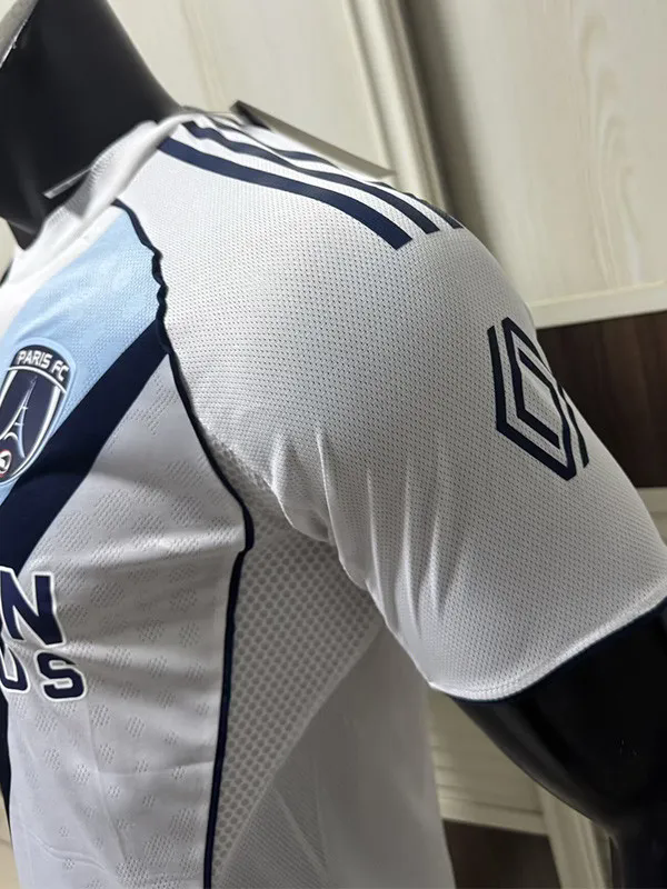 2025-26 Paris FC Away Player Version Soccer Jersey