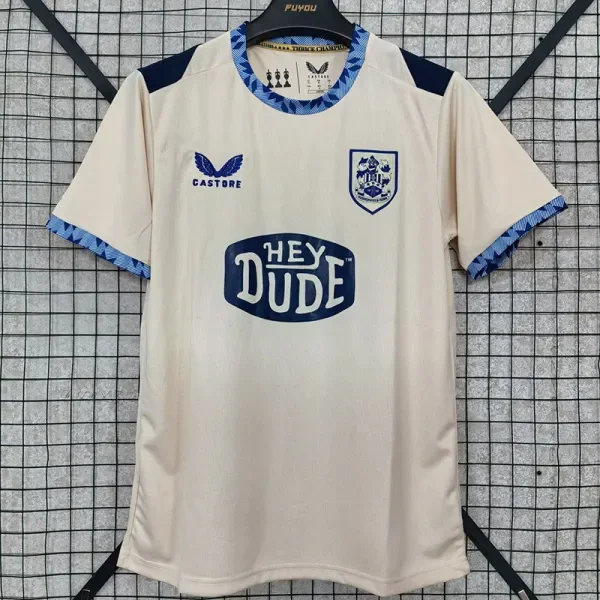 25-26 Huddersfield Town Third Fans Soccer Jersey