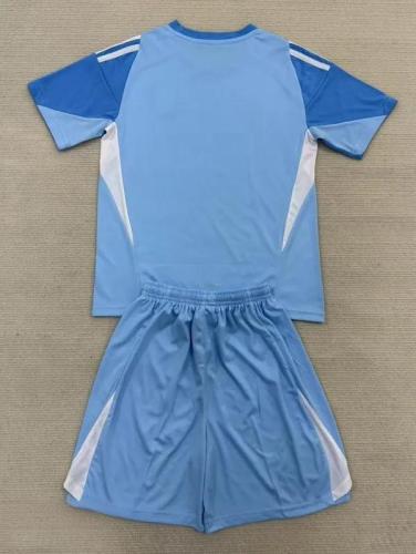 25-26 Austin FC Blue GoalKeeper Kids Soccer Jersey