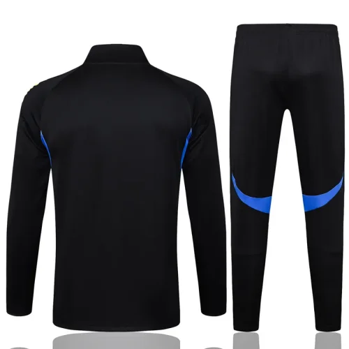 2025-26 Man Utd Black Kids Jacket Tracksuit #E2551(童装)(绿标)