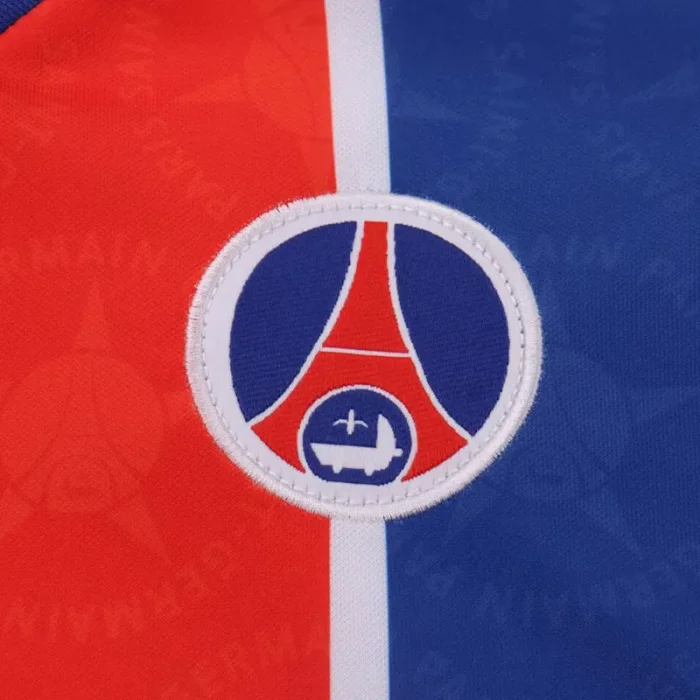 1995-1996 PSG Home Kids Retro Soccer Jersey