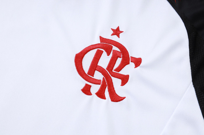 25-26 Flamengo White Training short Suit #D2564