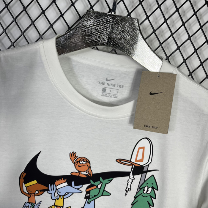 T219 NK White High Quality Casual T-Shirt #小标
