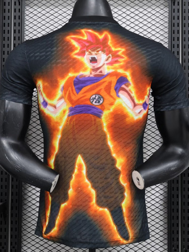 24-25 Japan Black Special Edition Player Version Soccer Jersey *火焰悟空