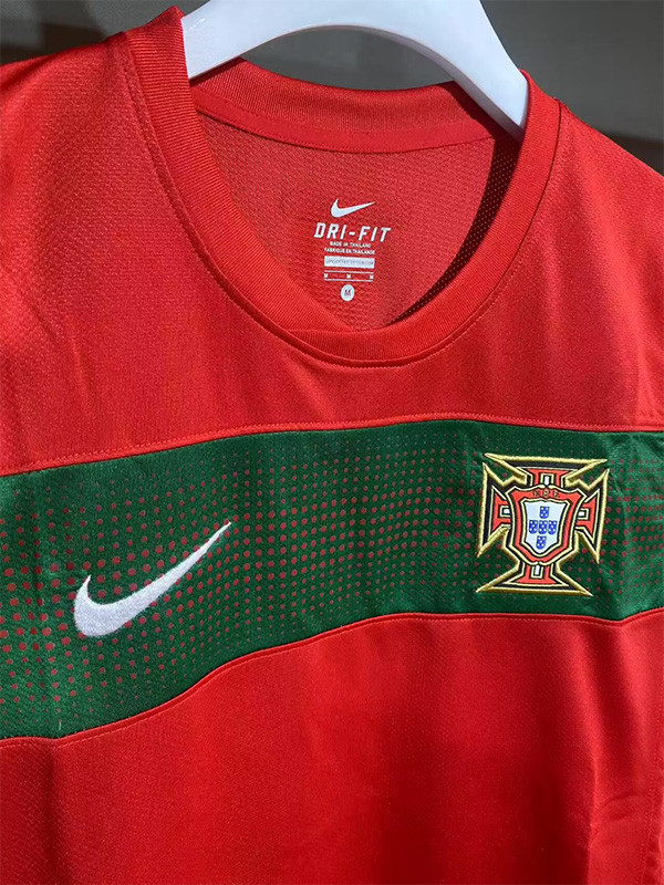 2010 Portugal Home Player Version 球员 Retro SoccerJersey