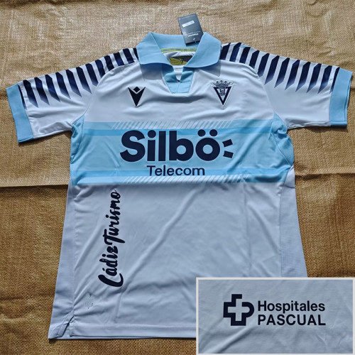 24-25 Cadiz Away Fans Soccer Jersey *带广告