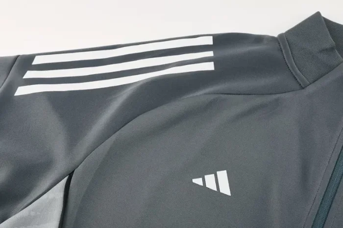 2025 AD Grey Jacket Tracksuit #2319
