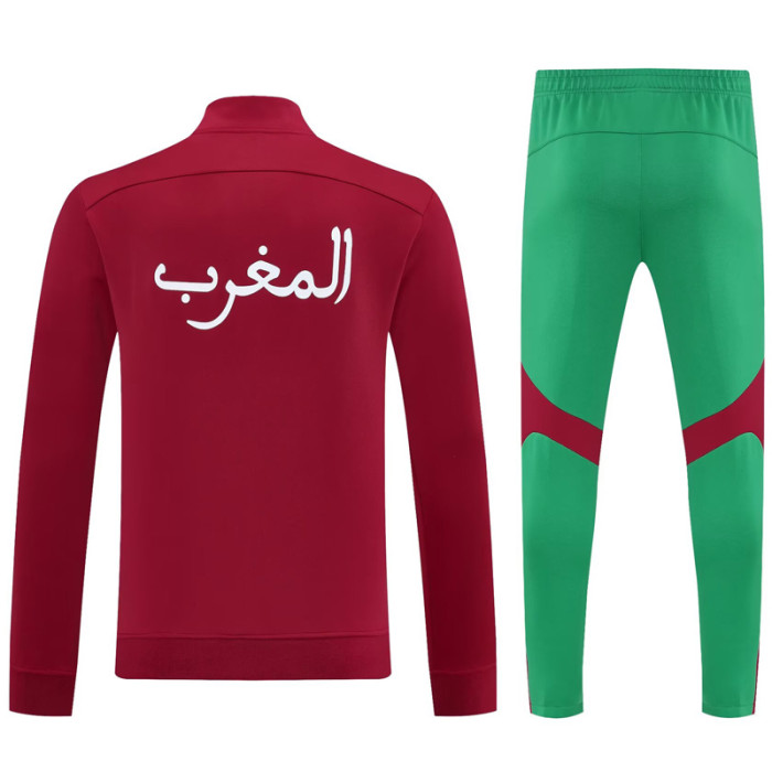25-26 Monaco Dark red Jacket Tracksuit