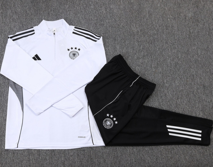 25-26 Germany White Jacket Tracksuit #A2578