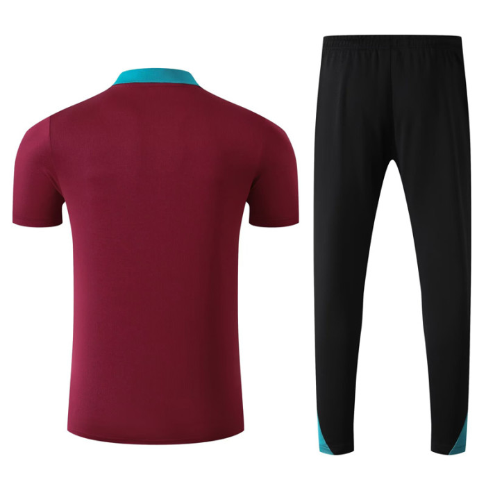 25-26 PSG Red Polo Tracksuit