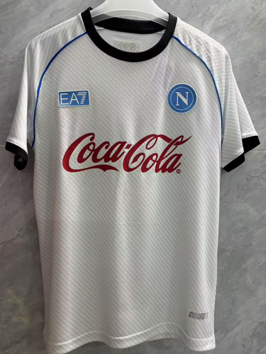 2025-26 Napoli White Training Shirts