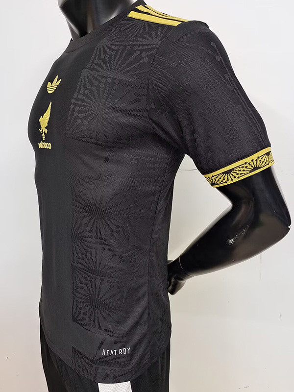 25-26 Mexico Gold Cup Black Player Version Soccer Jersey
