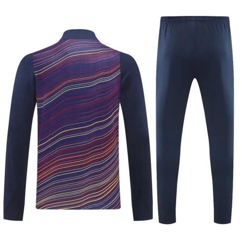 25-26 BAR Royal blue Half Pull Tracksuit (半拉链)