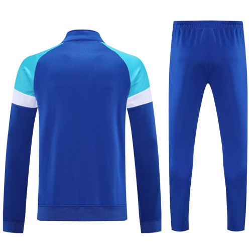 2025 AD Fancy blue Jacket Tracksuit #2313