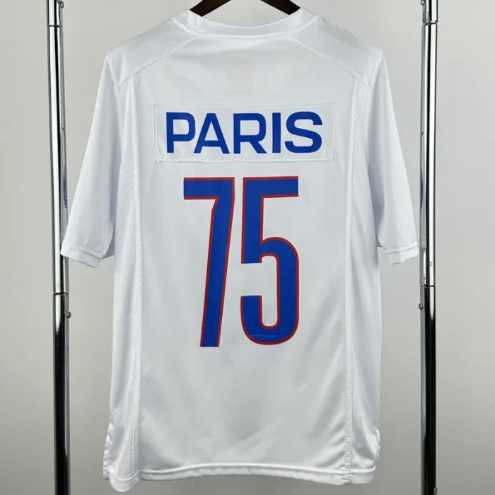 2025-26 PSG #75 Casual Edition White NFL Jersey