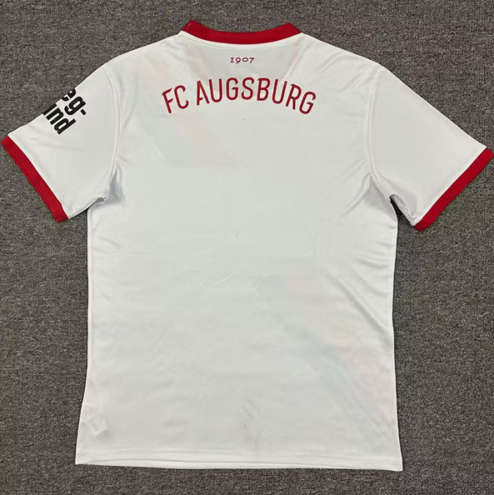 24-25 FC Augsburg Home Fans Soccer Jersey