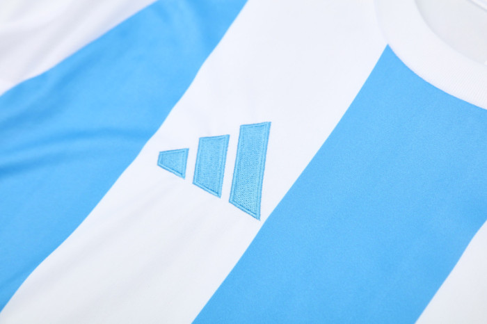 2025 AD White blue Training Short Suit