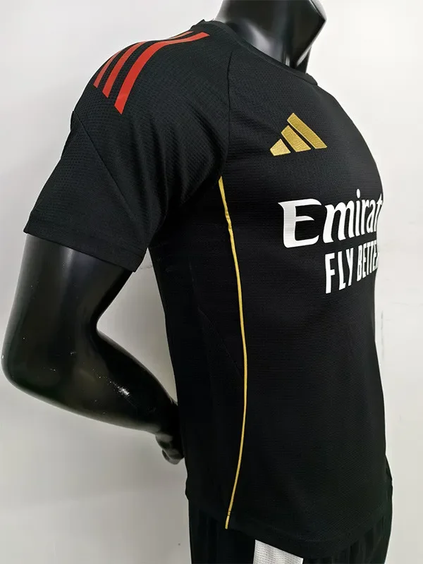 2025-26 Lyon Black Player Version Training shirts