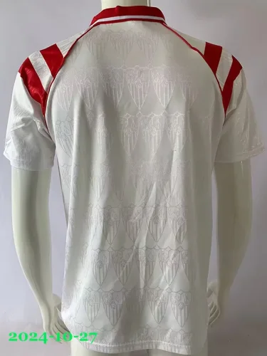 1991-1992 Sevilla Away Retro Soccer Jersey