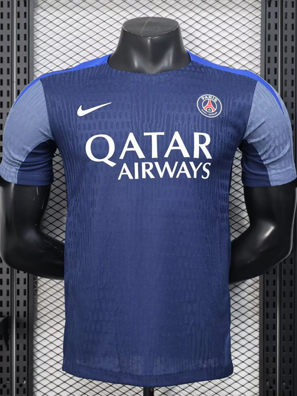 25-26 PSG Royal blue Player Version Training shirts