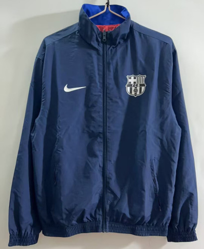 24-25 BAR Red Blue & Blue Double Sided Windbreaker (双面风衣)