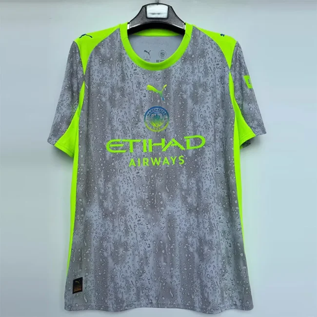 25-26 Man City Third 1:1 Fans Soccer Jersey