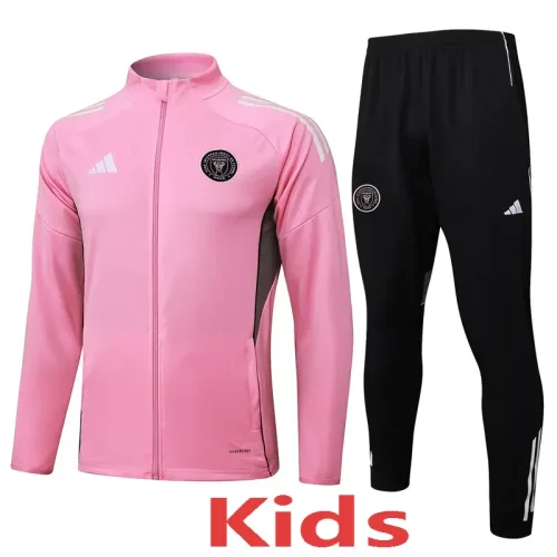 2025-26 Inter Miami Pink Kids Jacket Tracksuit#E2536(童装)