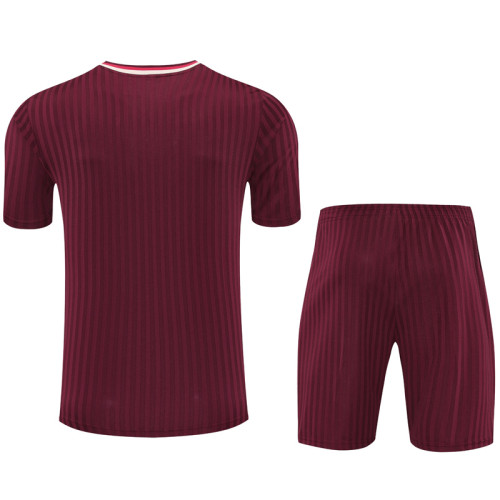 2025-26 Bayern Jujube red Training Short Suit