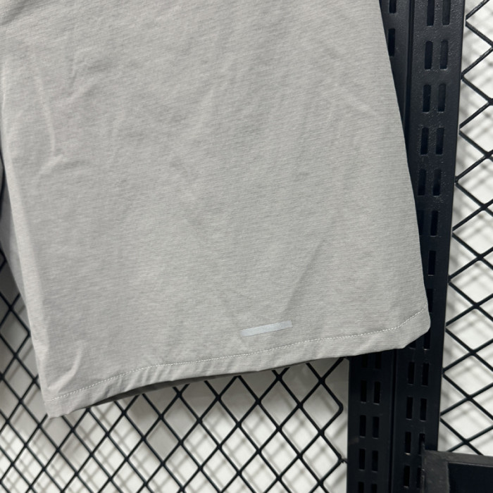 D910 NK Grey Casual Short Pants