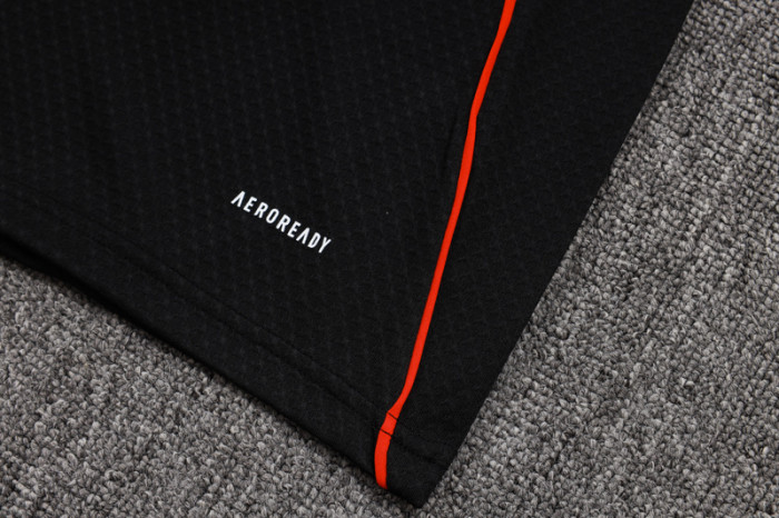 2025-26 Ajax Black Training Short Suit #D25149