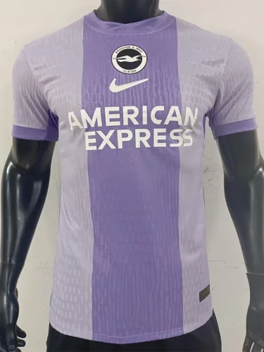 25-26 Brighton Away Player Version Soccer Jersey